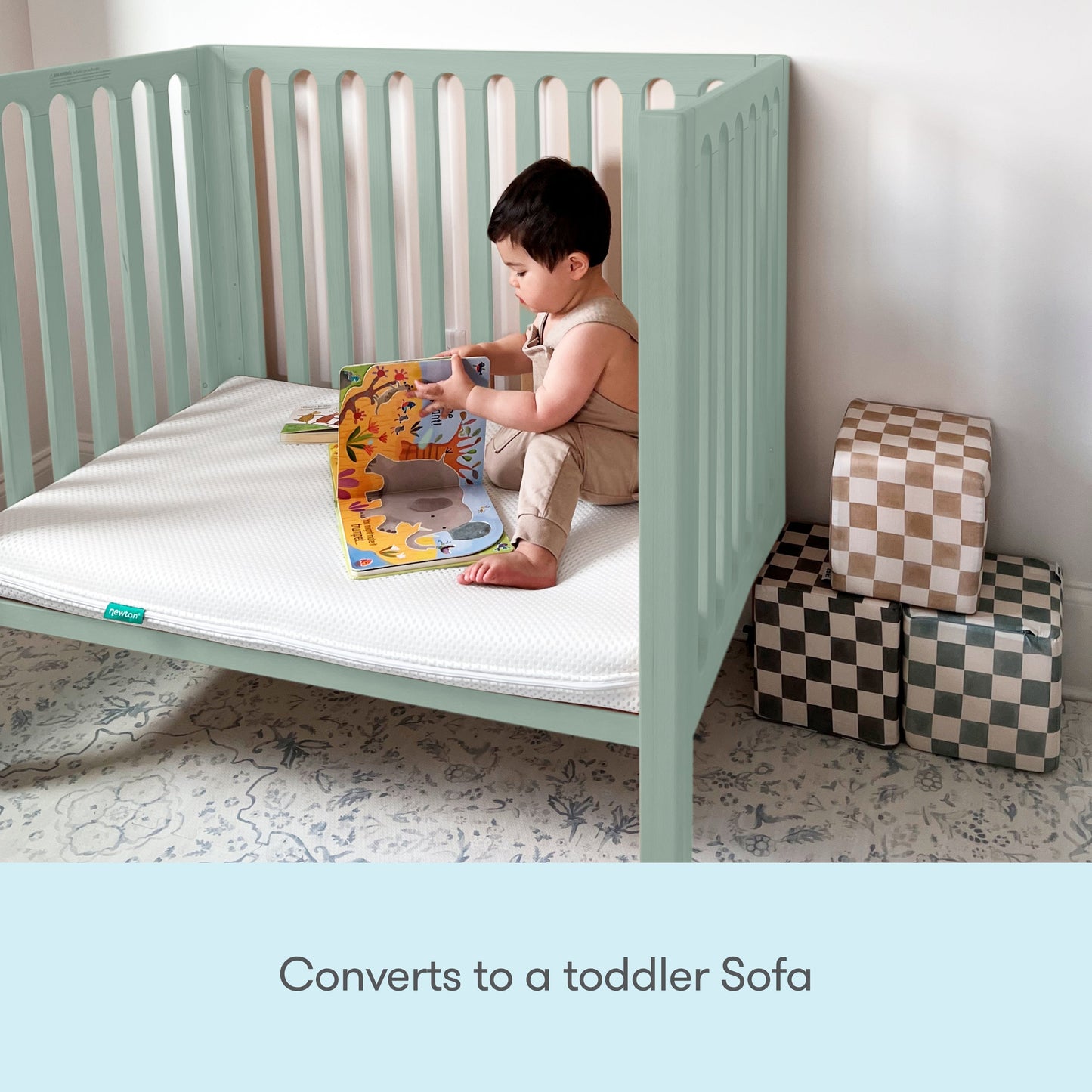 Newton Galileo Mini Crib with Newton Mattress