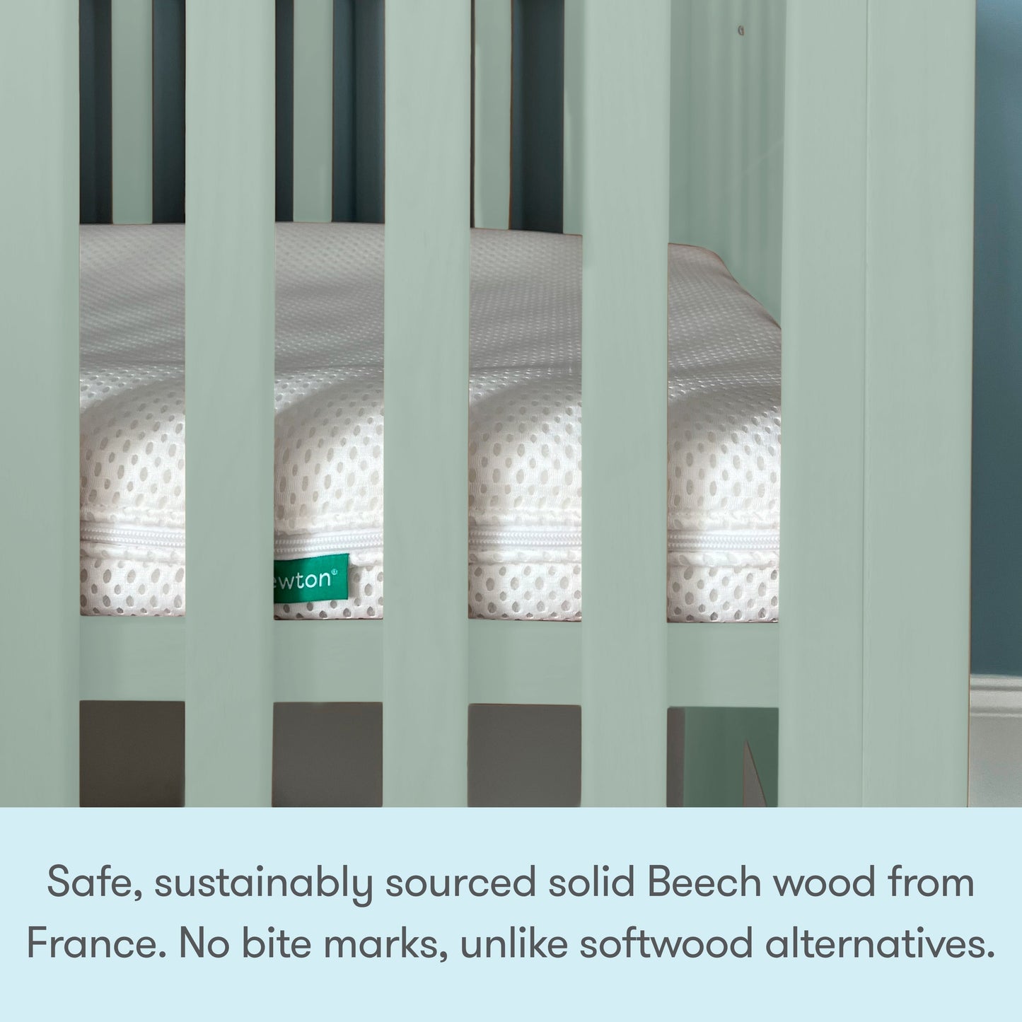 Newton Galileo Mini Crib with Newton Mattress