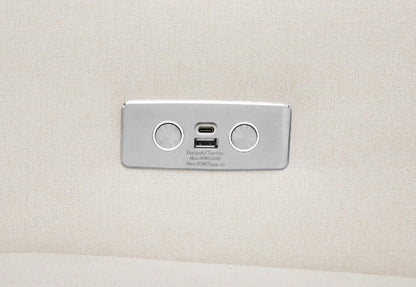 Kiwi Electronic Recliner and Swivel Glider with USB port