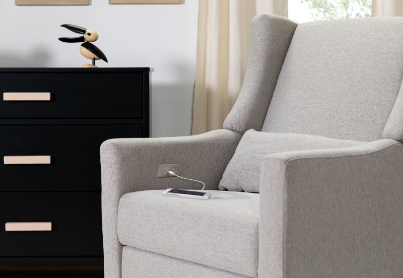 Kiwi Electronic Recliner and Swivel Glider with USB port