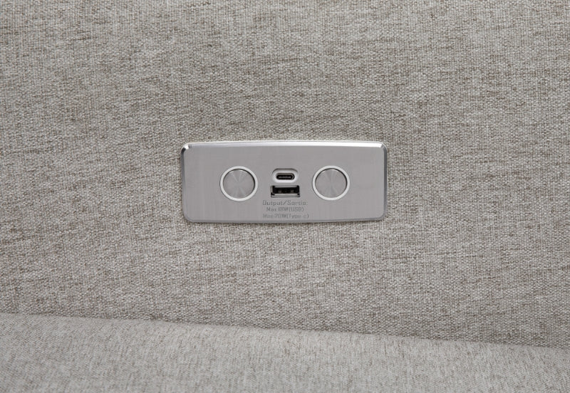 Kiwi Electronic Recliner and Swivel Glider with USB port