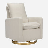 Ivory Boucle with Gold Base