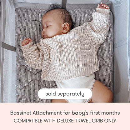 Deluxe Travel Crib & Play Yard