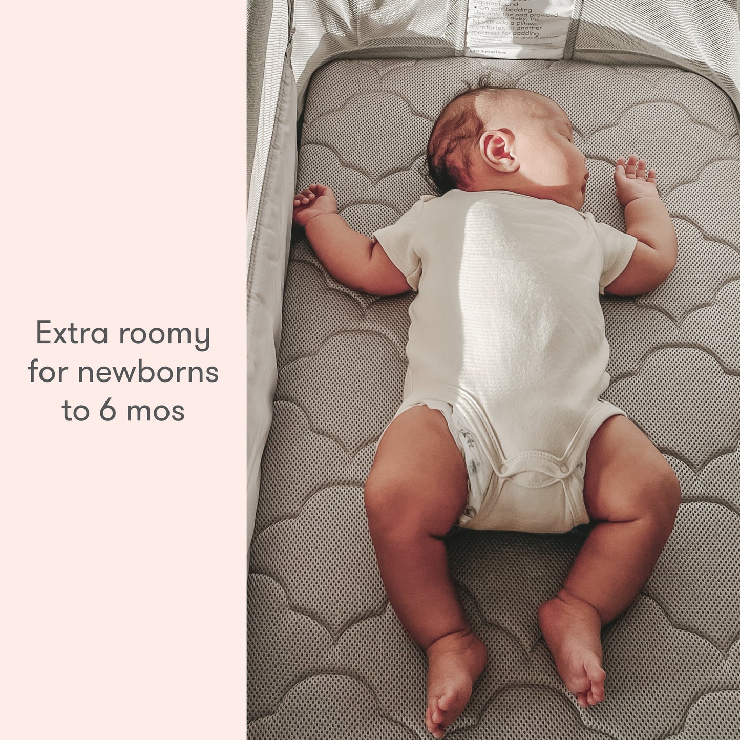 Bedside Sleeper, Original Crib Mattress + Waterproof Pad
