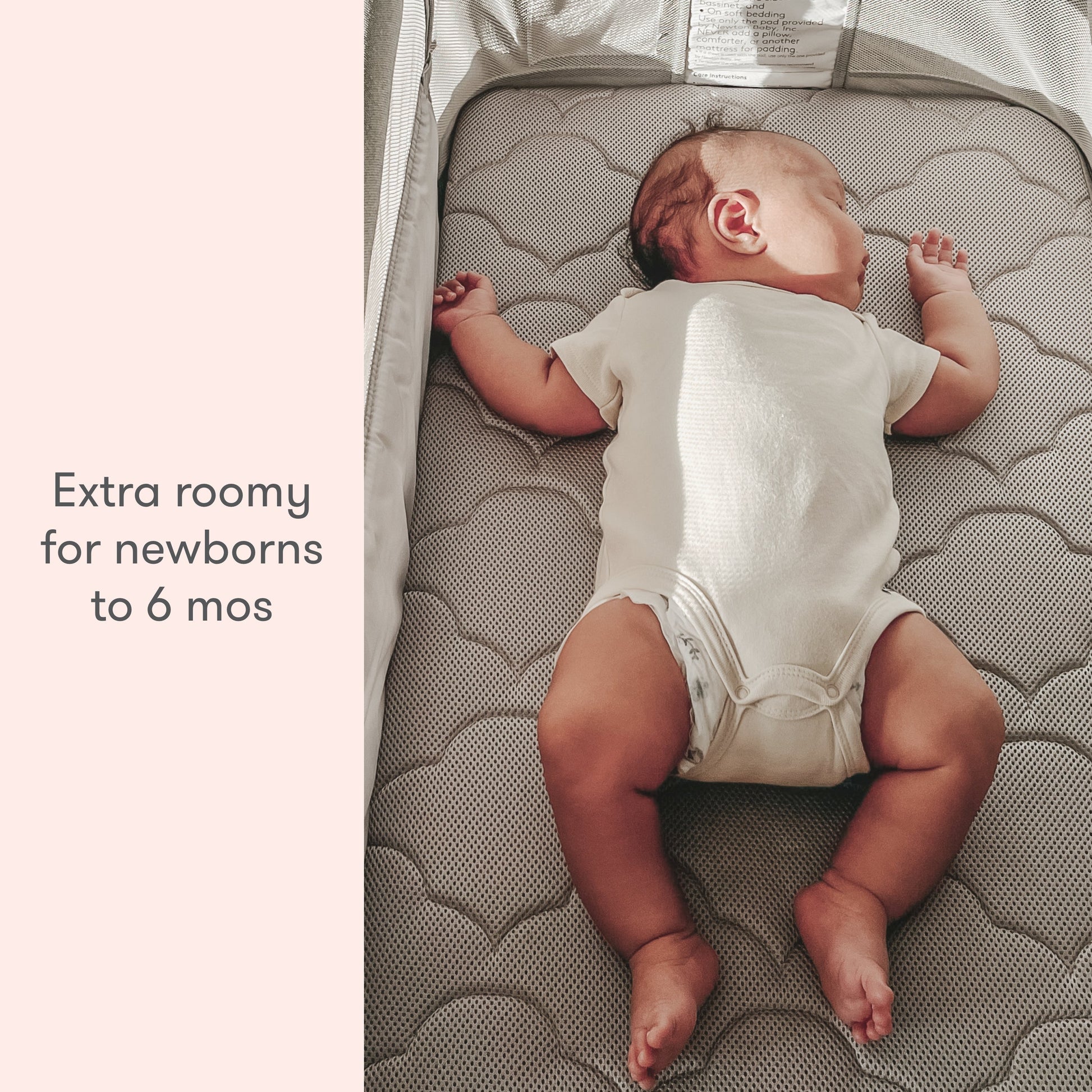 Bedside Sleeper, Original Crib Mattress + Waterproof Pad