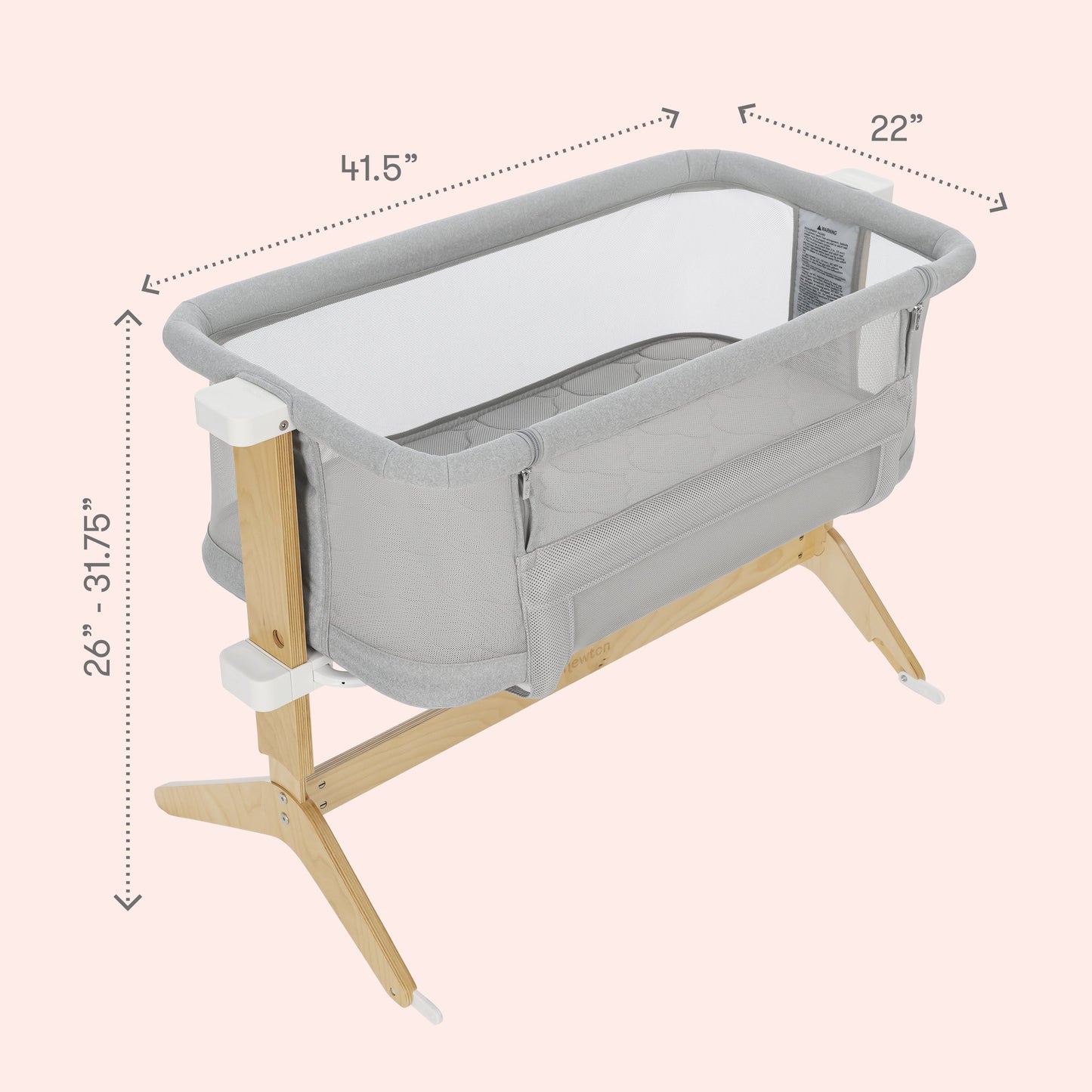 Bassinet & Bedside Sleeper + Deluxe Travel Crib