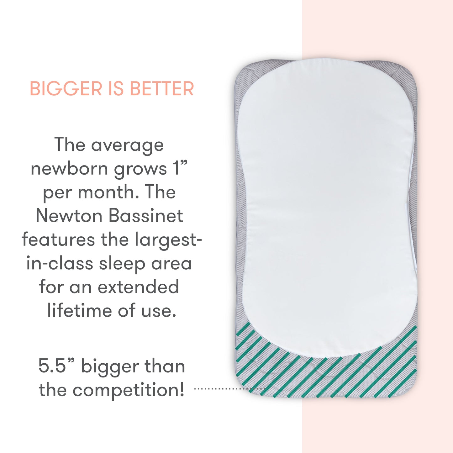 Bassinet & Bedside Sleeper + Original Crib Mattress
