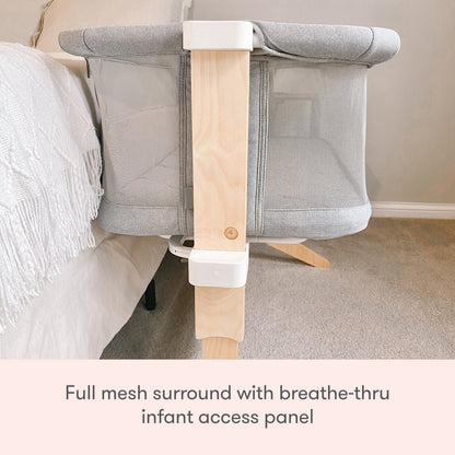 Bassinet & Bedside Sleeper + Deluxe Travel Crib