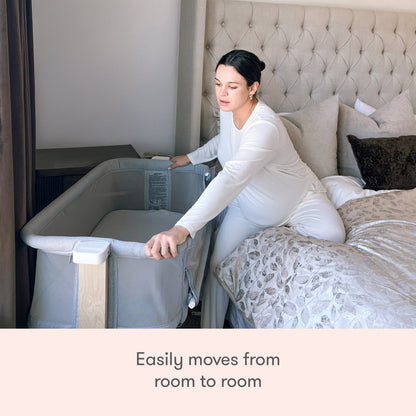 Bassinet & Bedside Sleeper + Original Crib Mattress