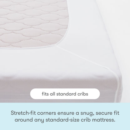 Bedside Sleeper, Original Crib Mattress + Waterproof Pad