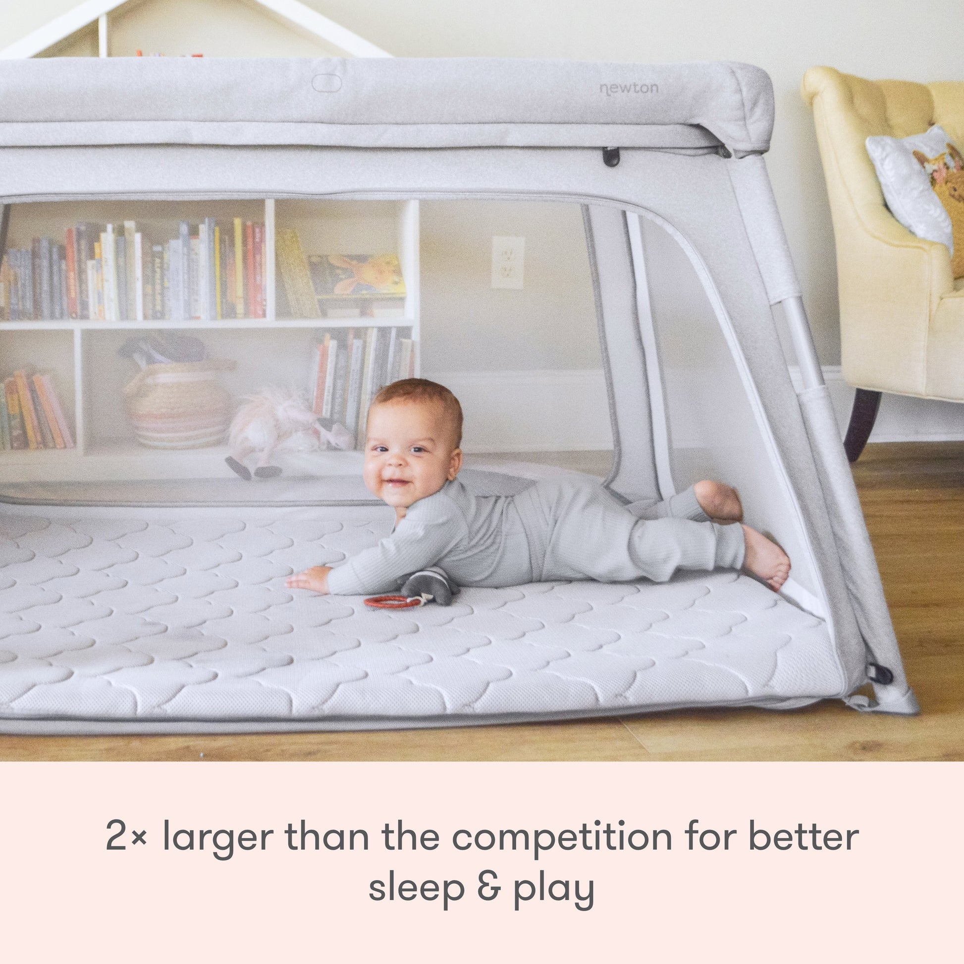 Bassinet & Bedside Sleeper + Deluxe Travel Crib