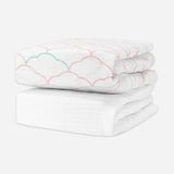 Dreamweaver Blush Coral & White