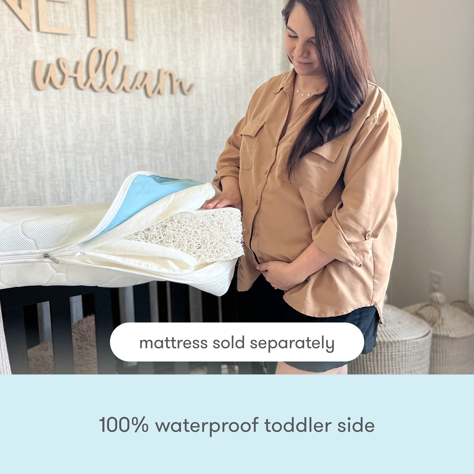 Extra Waterproof Crib Mattress Cover