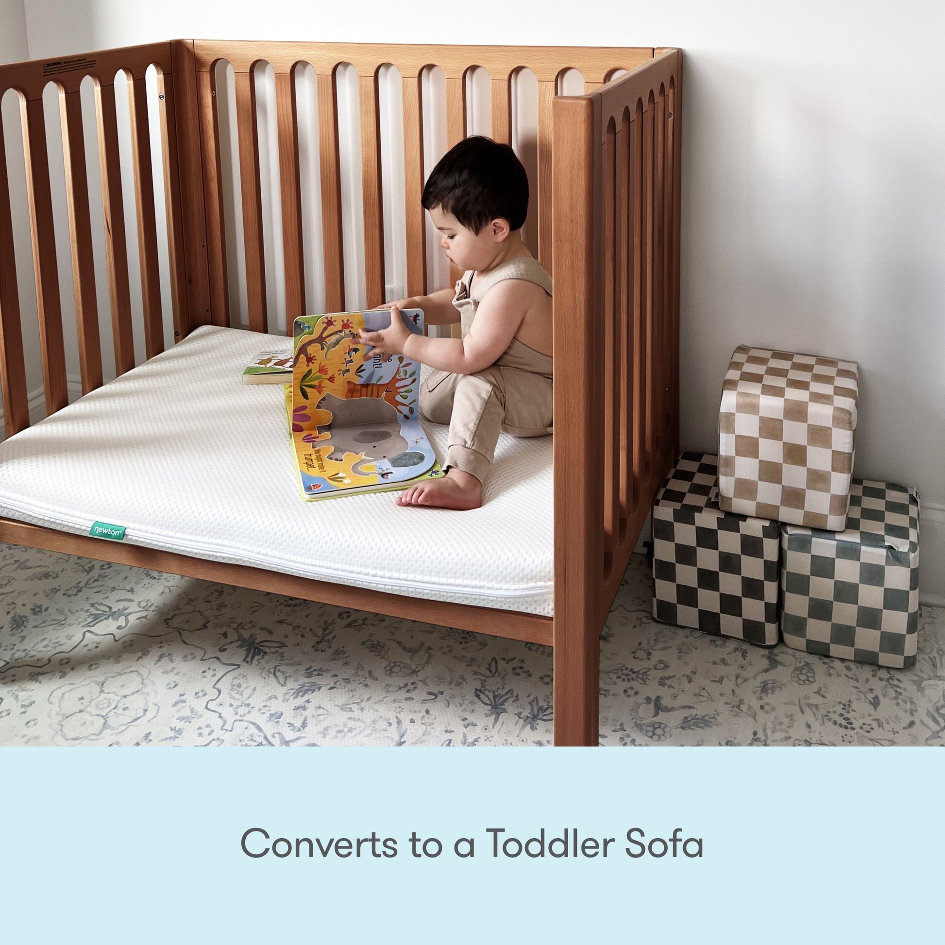 Newton Galileo Mini Crib with Newton Mattress