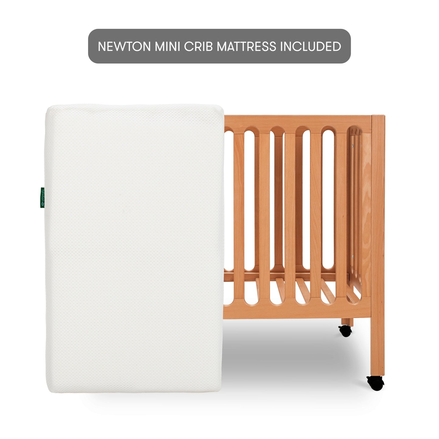 Newton Galileo Mini Crib with Newton Mattress