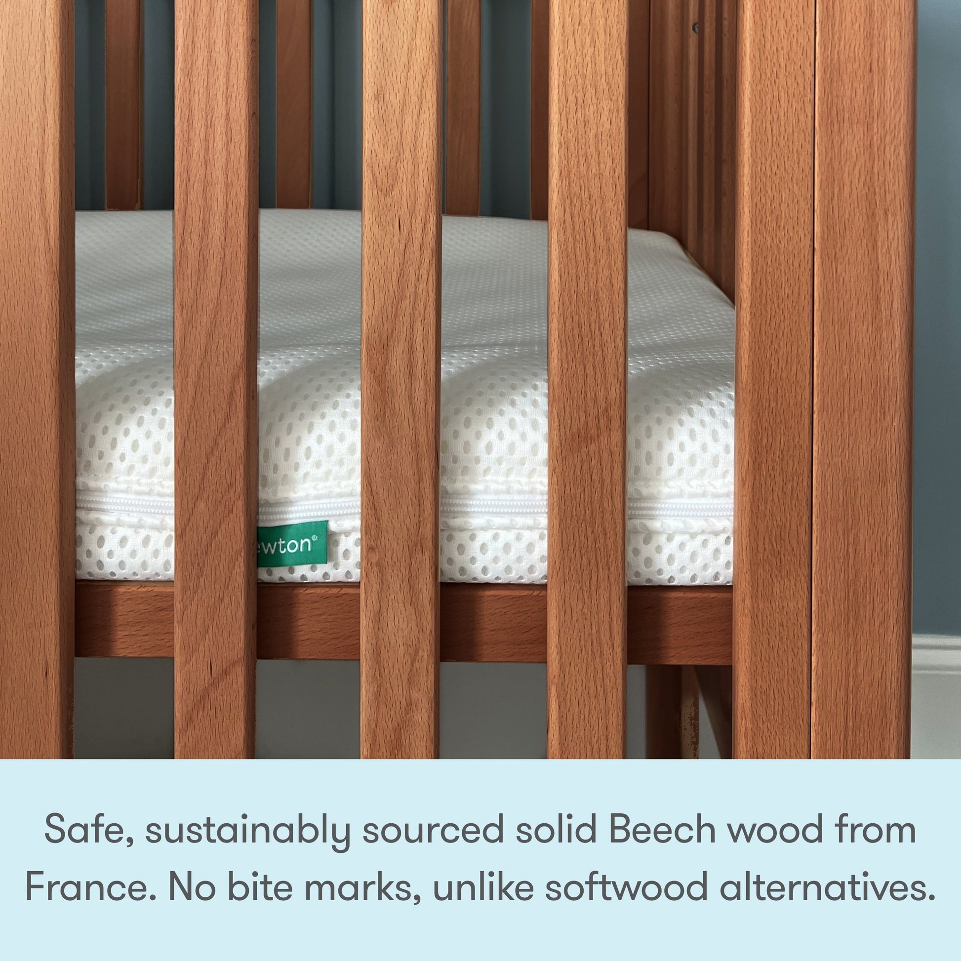 Newton Galileo Mini Crib with Newton Mattress