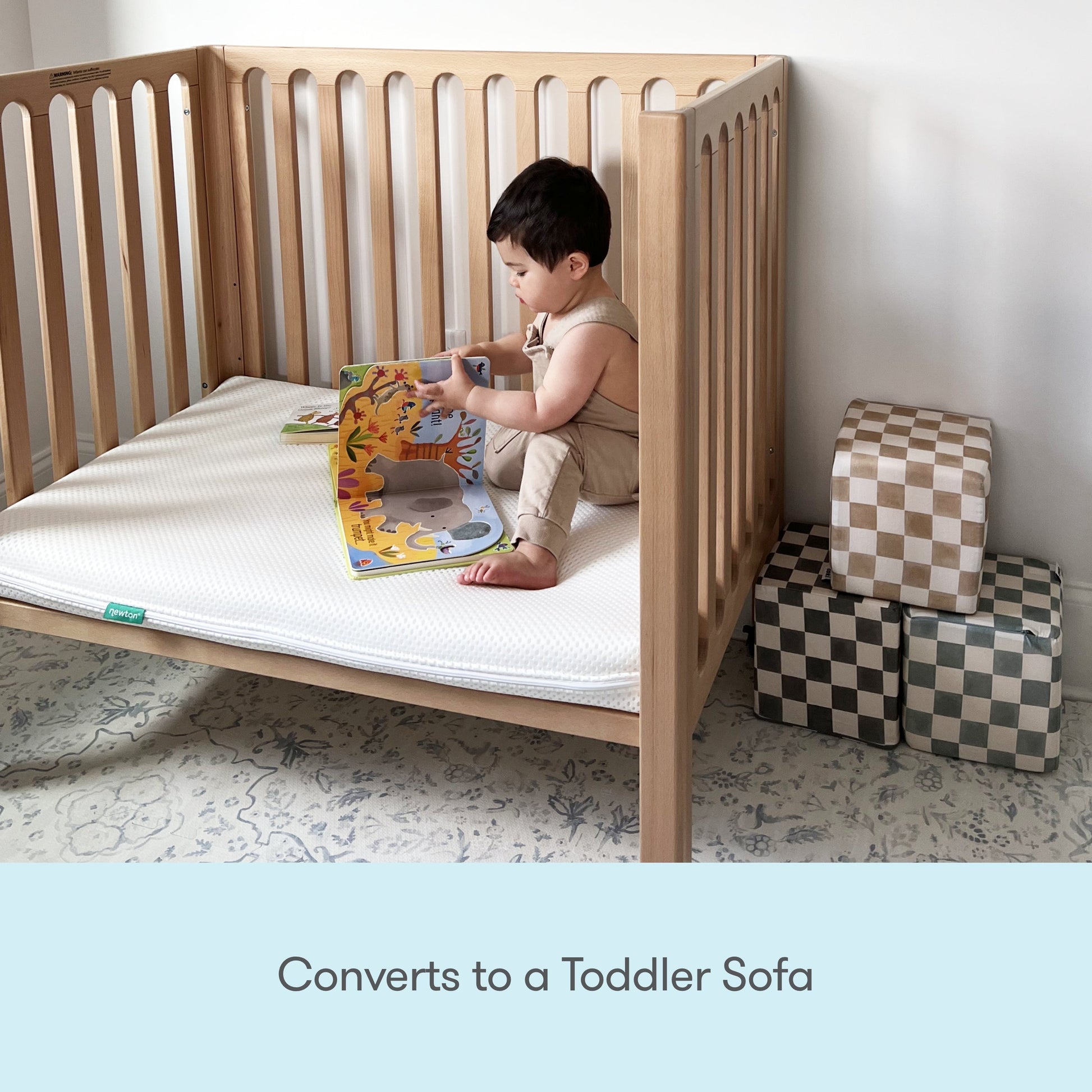 Newton Galileo Mini Crib with Newton Mattress