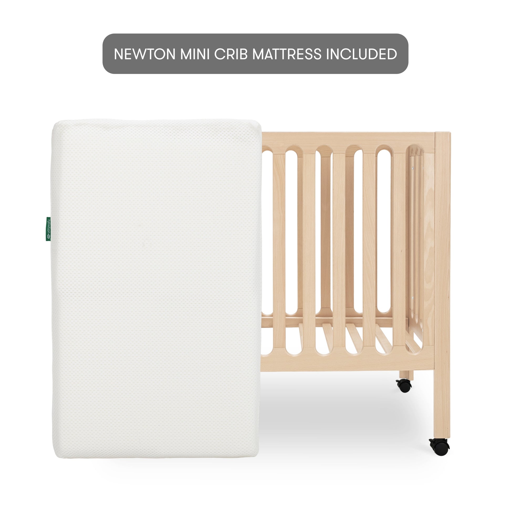 Newton Galileo Mini Crib with Newton Mattress