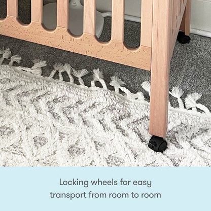 Newton Galileo Mini Crib with Newton Mattress