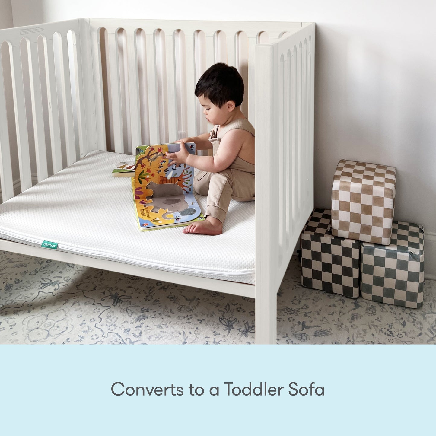 Newton Galileo Mini Crib with Newton Mattress