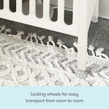 Newton Galileo Mini Crib with Newton Mattress