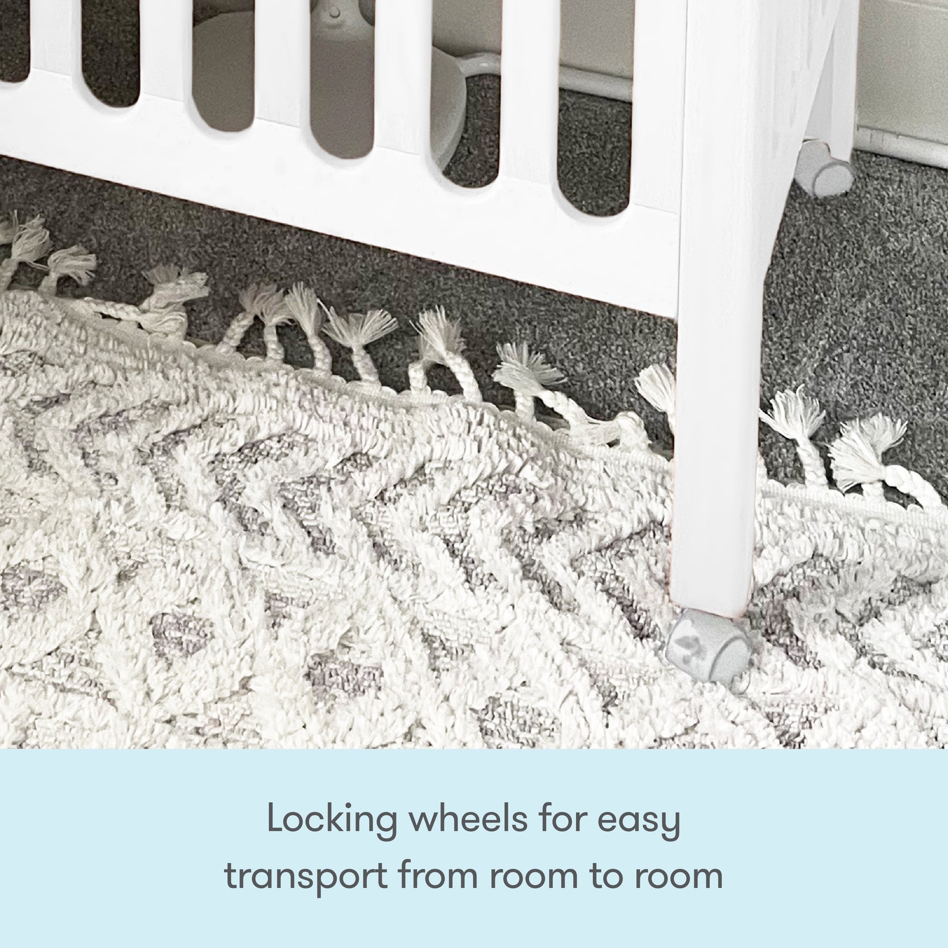 Newton Galileo Mini Crib with Newton Mattress