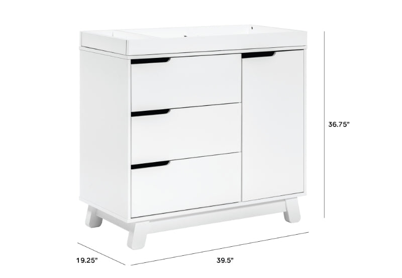 Hudson 3-Drawer Changer Dresser