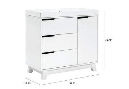Hudson 3-Drawer Changer Dresser