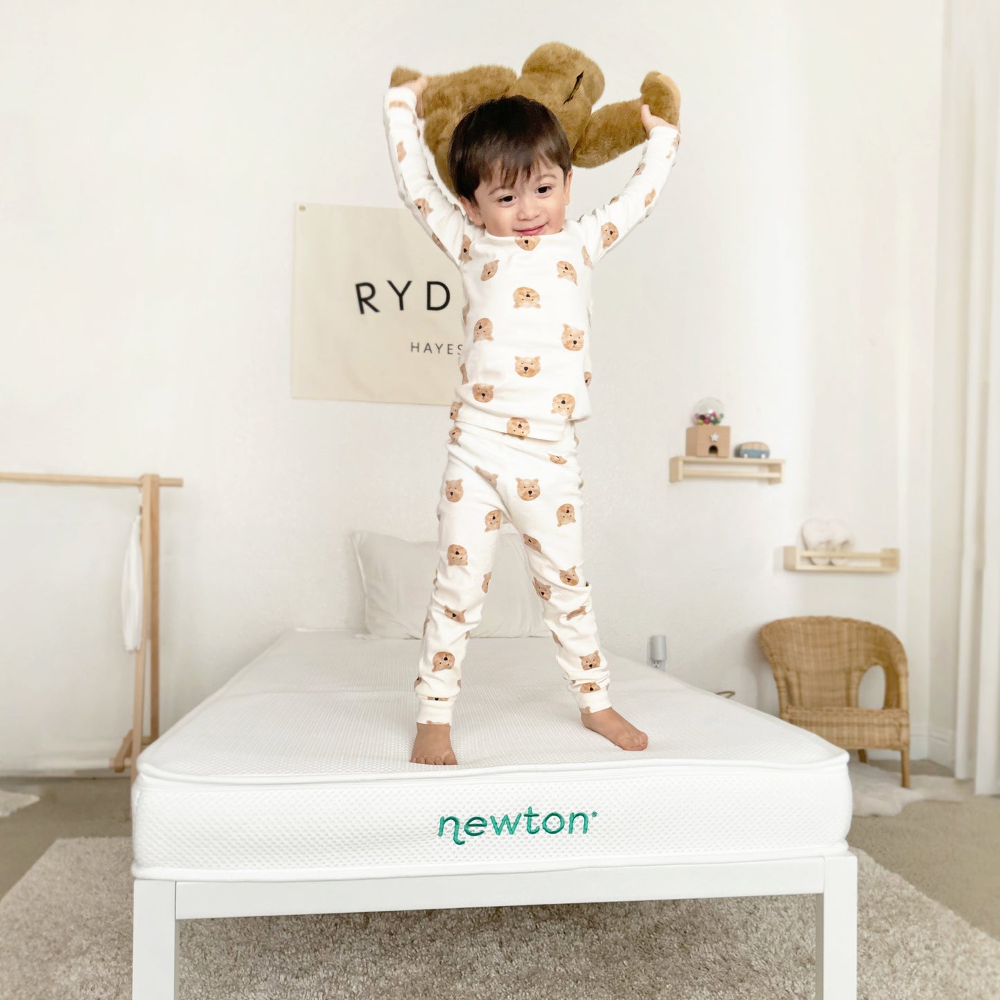 Kids' Twin Mattress + Waterproof Organic Mattress Pad