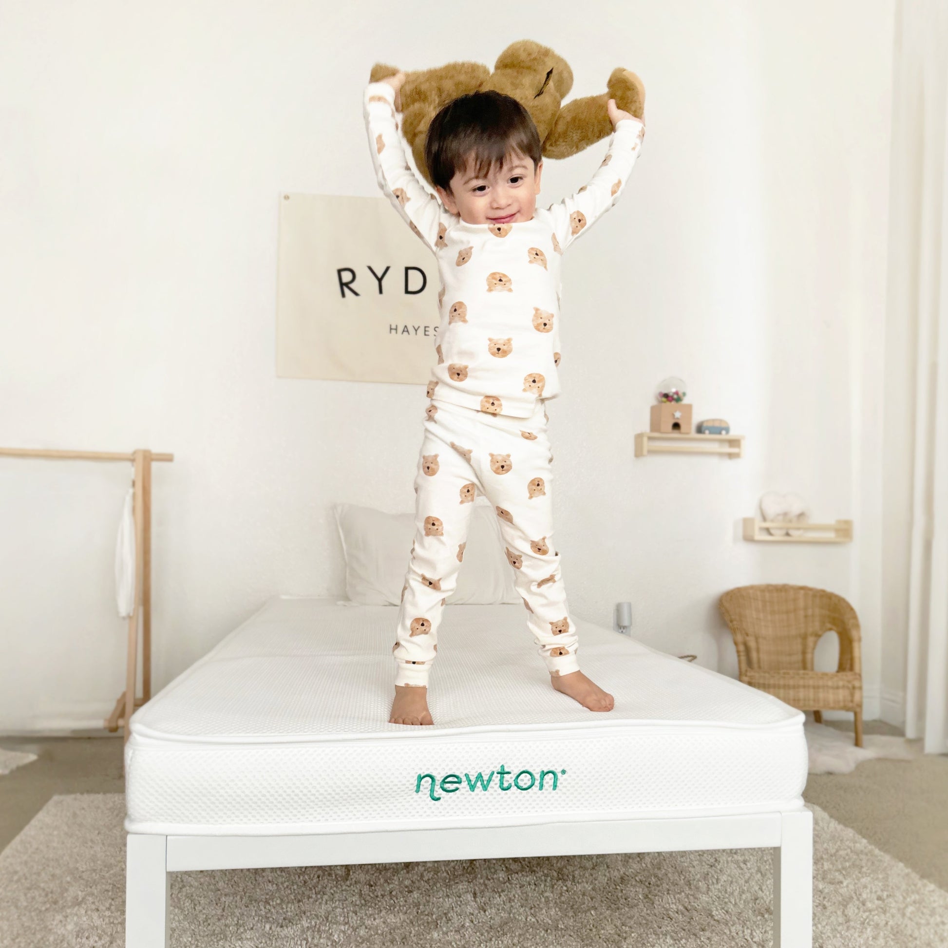 Kids' Twin Mattress + Waterproof Organic Mattress Pad