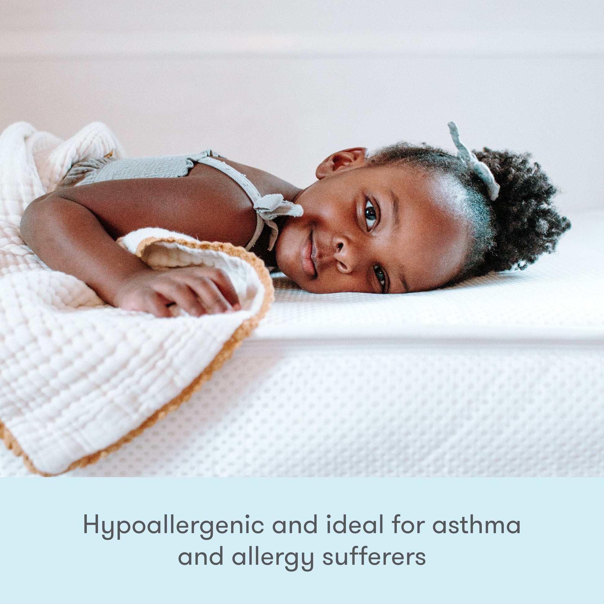 Kids' Twin Mattress + Waterproof Organic Mattress Pad