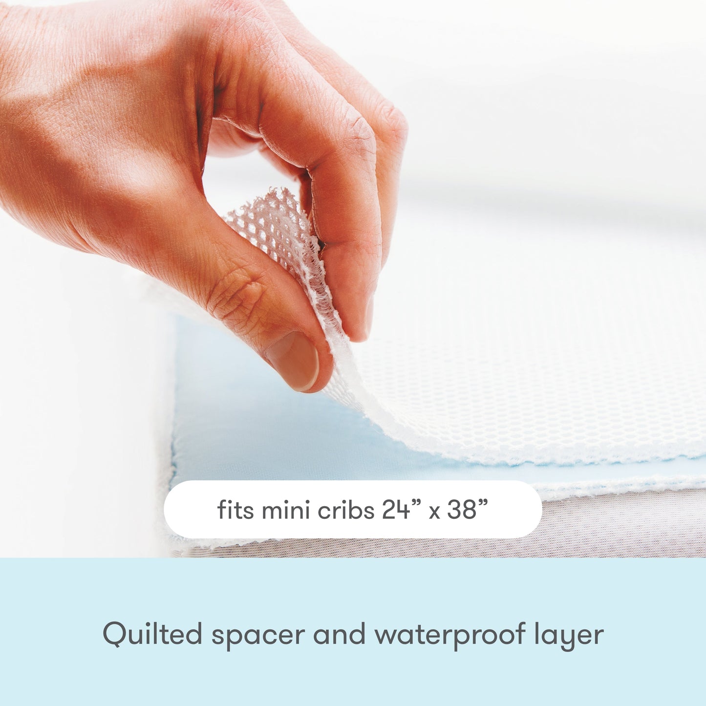 Waterproof Mini Crib Pad
