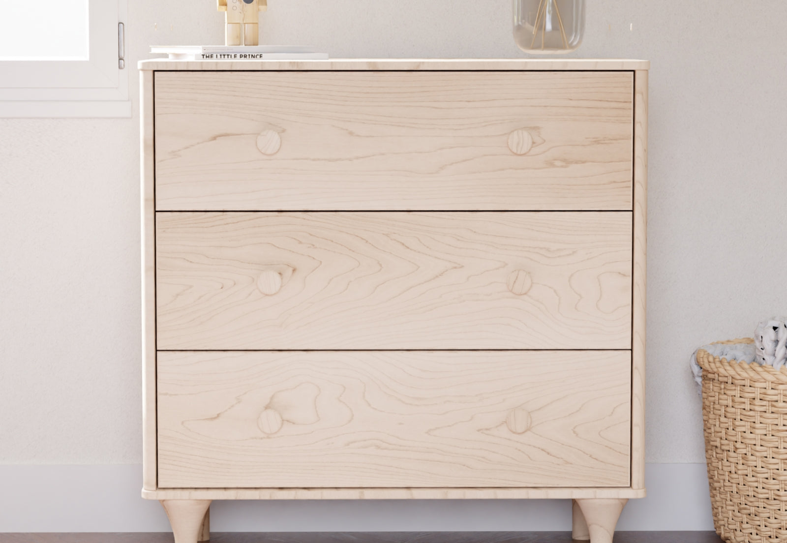 Lolly 3-Drawer Changer Dresser