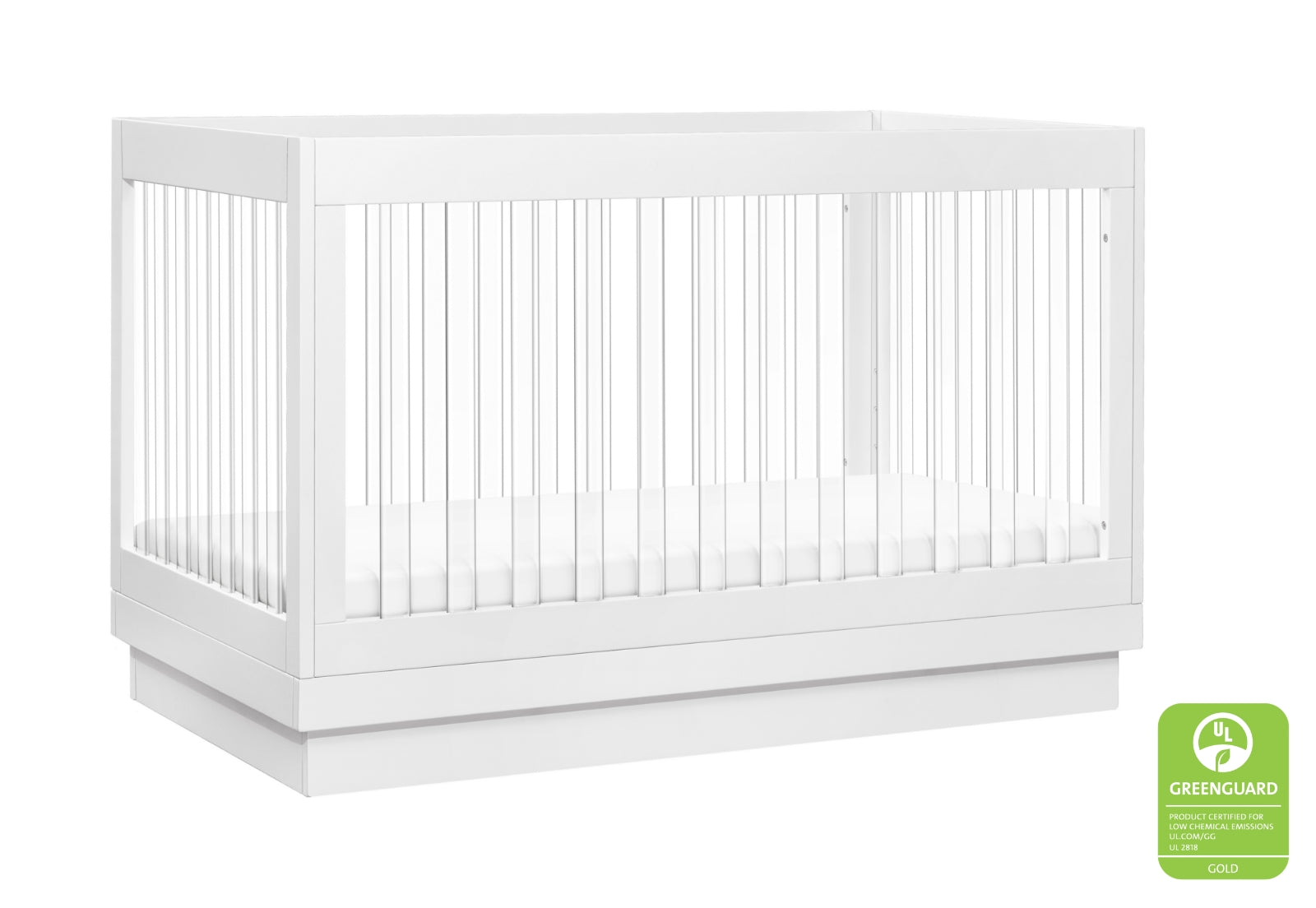 Harlow Acrylic Convertible Crib