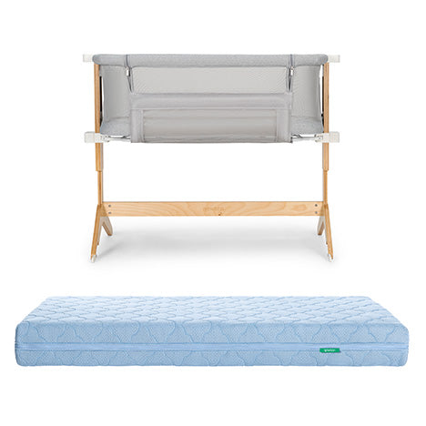 Bassinet & Bedside Sleeper + Original Crib Mattress