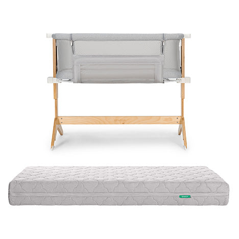 Bassinet & Bedside Sleeper + Original Crib Mattress