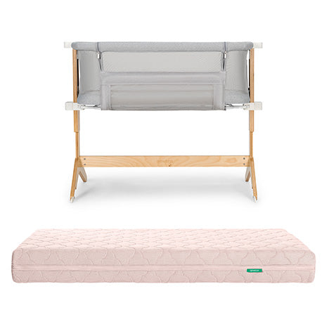 Bassinet & Bedside Sleeper + Original Crib Mattress