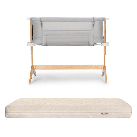 Bassinet & Bedside Sleeper + Original Crib Mattress