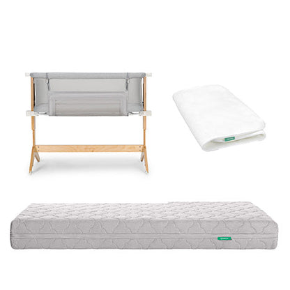 Bedside Sleeper, Original Crib Mattress + Waterproof Pad