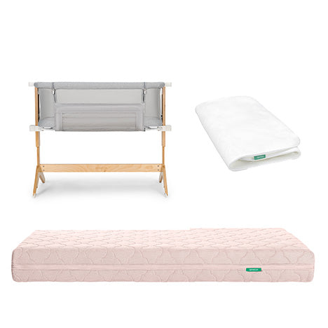 Bedside Sleeper, Original Crib Mattress + Waterproof Pad