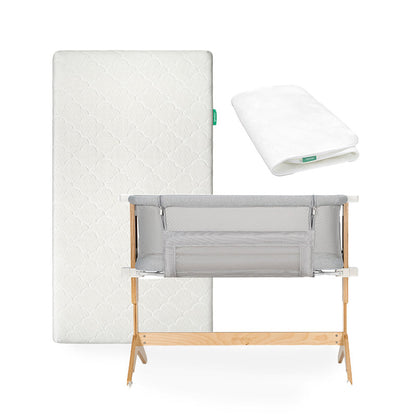 Bedside Sleeper, Original Crib Mattress + Waterproof Pad