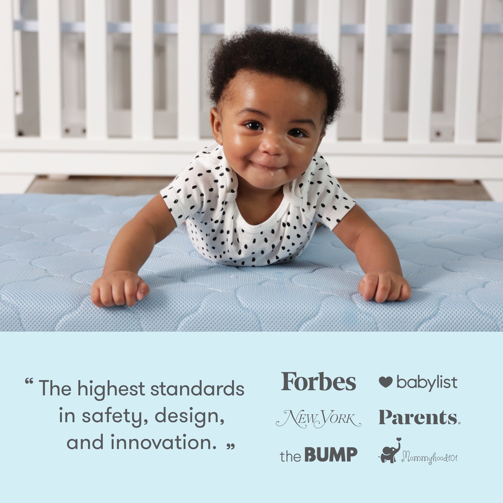Bedside Sleeper, Original Crib Mattress + Waterproof Pad