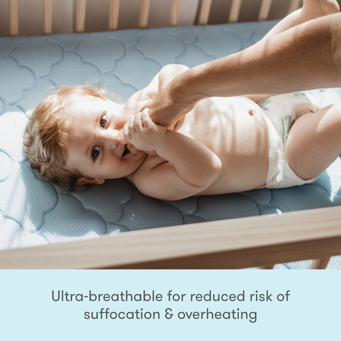 Bedside Sleeper, Original Crib Mattress + Waterproof Pad