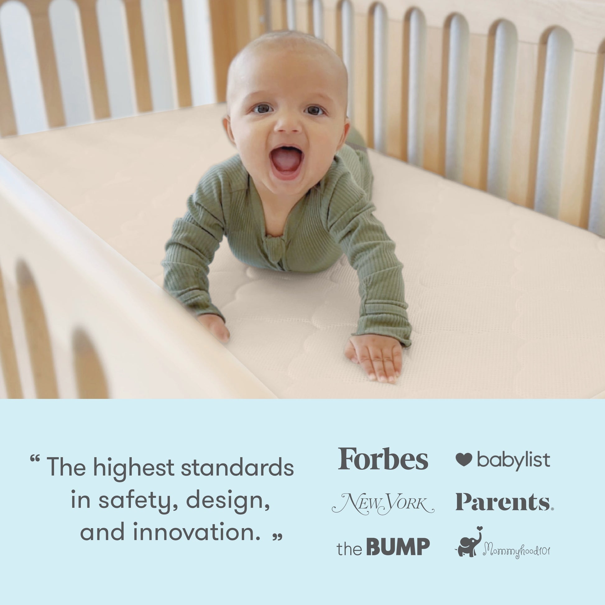 Bassinet & Bedside Sleeper + Original Crib Mattress