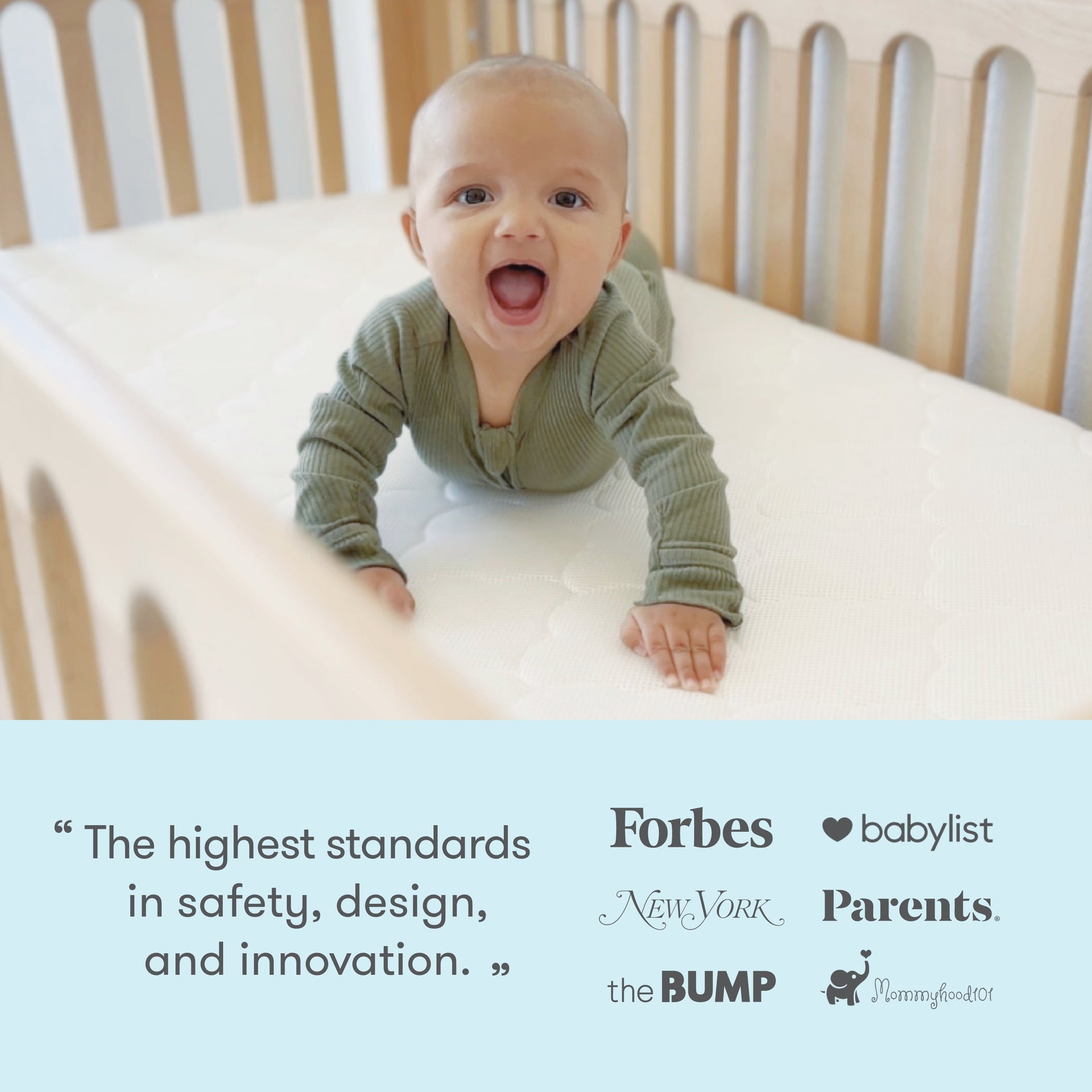 Bassinet & Bedside Sleeper + Original Crib Mattress