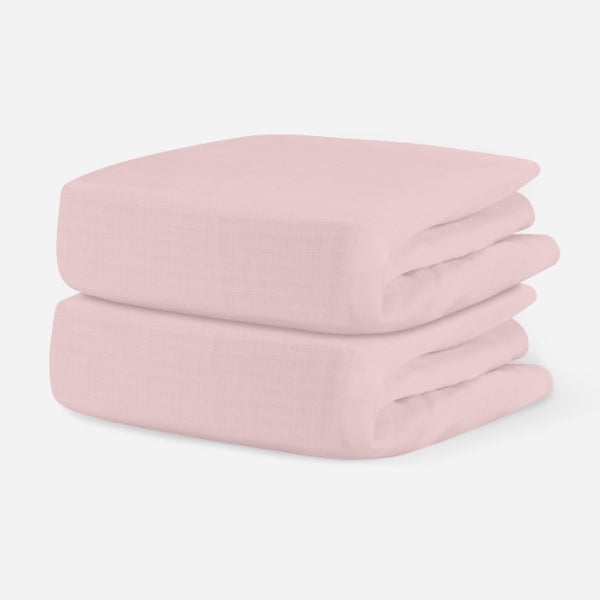 Breathable Organic Fitted Mini Crib Sheets