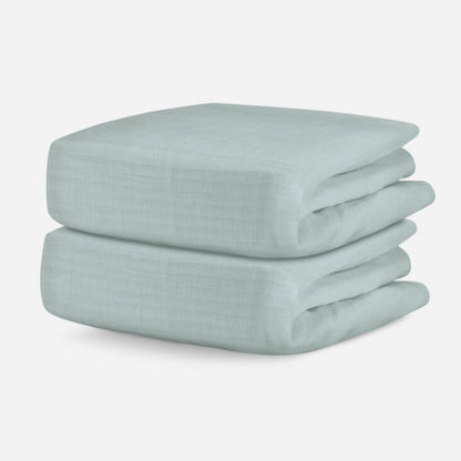 Breathable Organic Fitted Mini Crib Sheets