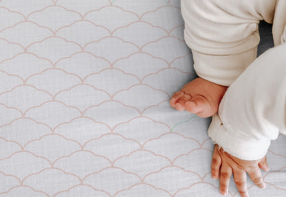 Breathable Organic Fitted Mini Crib Sheets