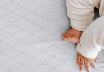 Breathable Organic Fitted Mini Crib Sheets