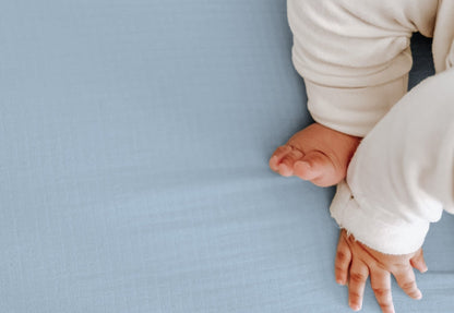 Breathable Organic Fitted Mini Crib Sheets